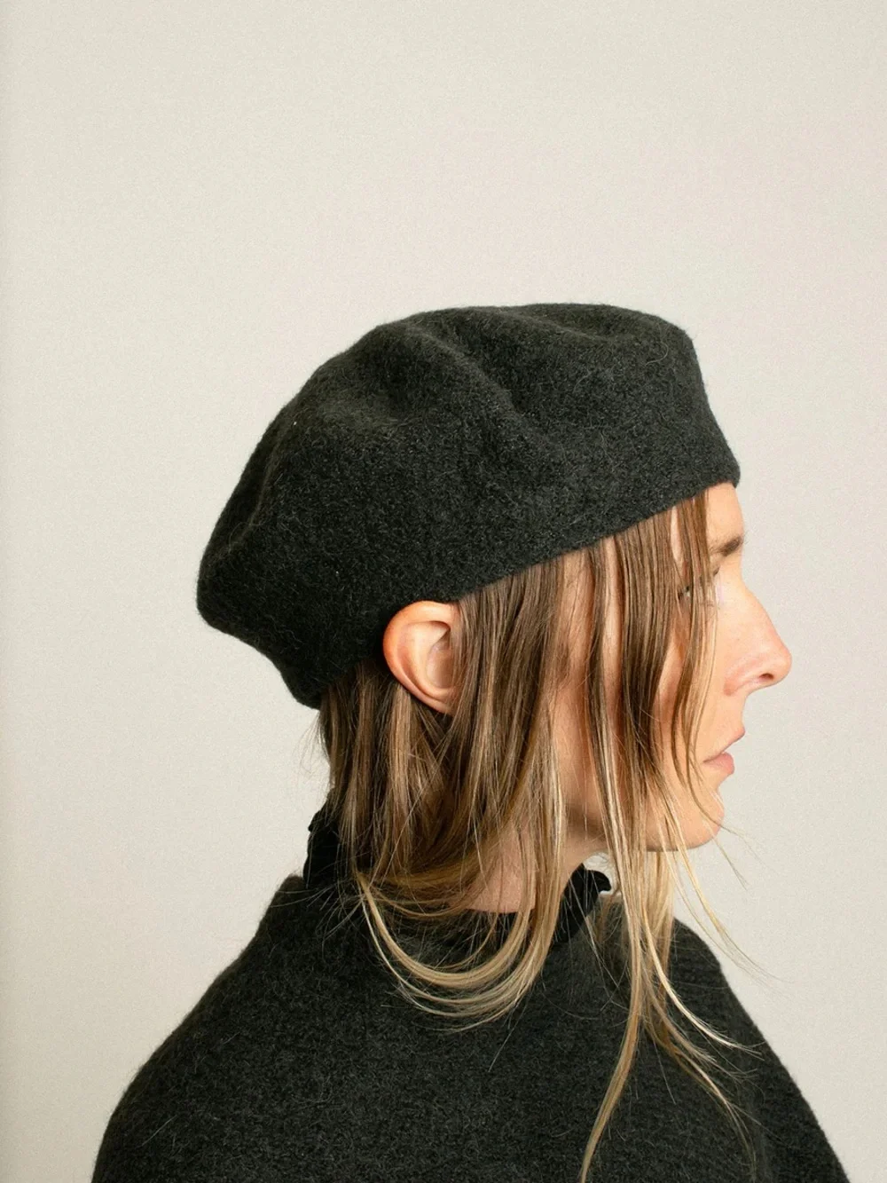 Lauren Manoogian Horizontal Beret Ink